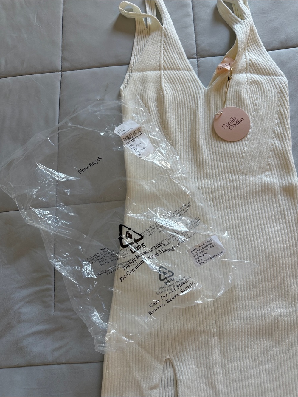 Brand new dress by Camila Coelho, size M, white - Picture 6 of 8